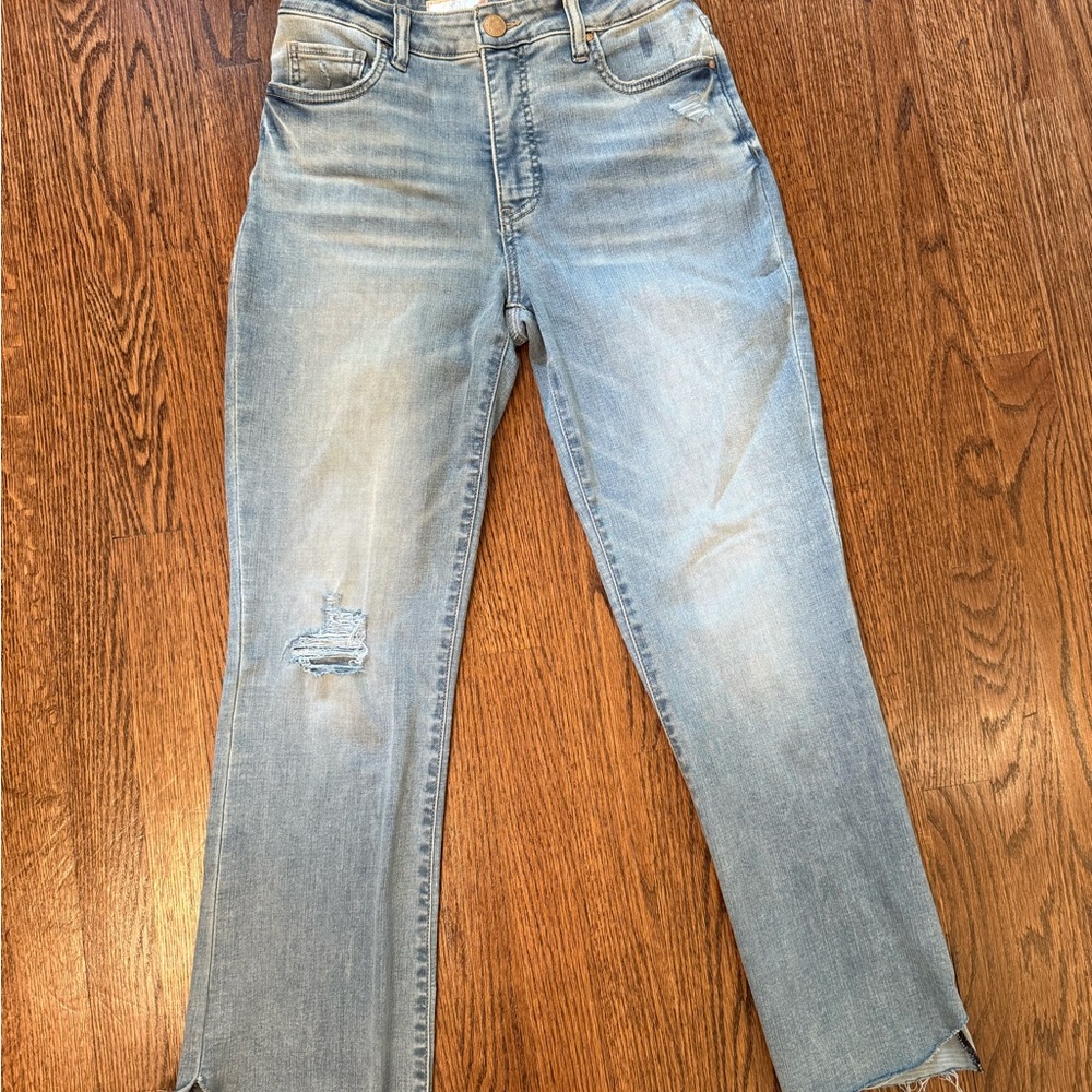 Kut from the Kloth Blue Ankle Cropped Jeans